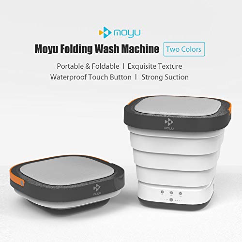 Houshome Máquina de lavar dobrável XPB08-F1 Mini máquina de lavar roupa portátil presente para viage