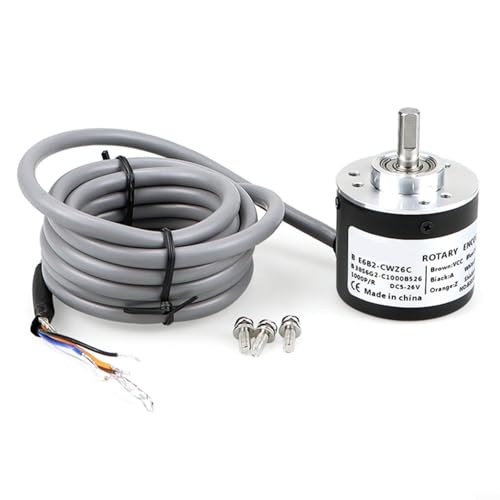 Encodeur rotatif incrémental E6B2-CWZ6C 300P/R impulsion NPN pour machine automatisation