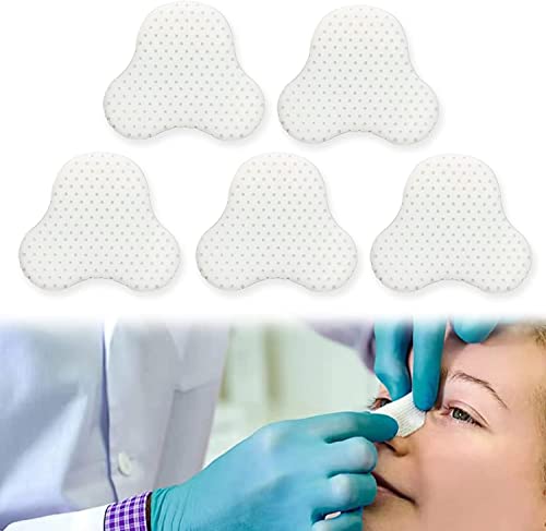 Férulas nasales termoplásticas, protector externo de soporte nasal para rinoplastia cirugía de septoplastia, fractura de la nariz, ENT, inmovilización ortopédica, 5 piezas-L (C)