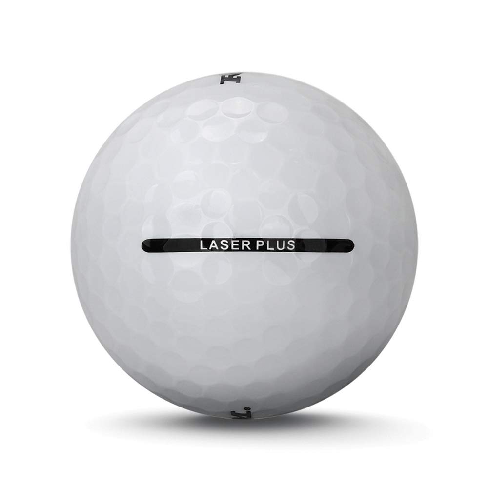 Ram 36 Laser Plus Golf Balls - Soft Low Compression for Slower Swing Speeds - White