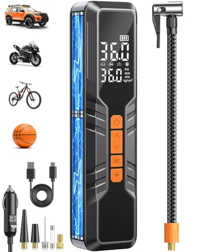 Tire Inflator Portable Air Compressor - 150PSI Cordless Air Pump