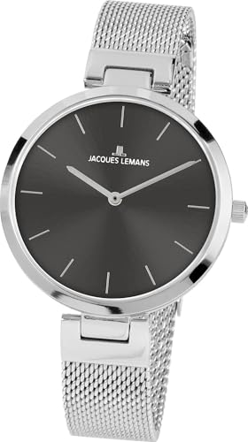 Jacques Lemans 1-2110A Montre Bracelet pour femmes avec cadran élégant