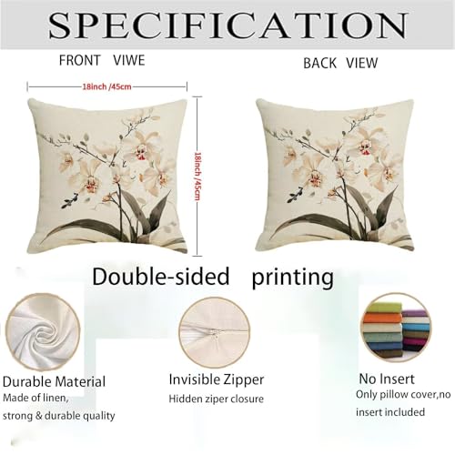 Housse coussin 75x75cm imperméable double face avec fermeture éclair invisible
