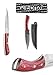Perkin Knives HK799 Cuchillo de Caza Artesanal con Funda de Cuero.