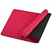 GISALA Esterilla Yoga Antideslizante,Esterilla Deporte Antideslizante TPE de Material Natural con Bolsa y Cuerda, Yoga Mat de 183x61cm, 6mm de Grosor, No tóxico, para Pilates,Fitness (Rojo)