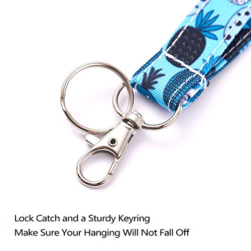 Pineapple Lanyard Id Holder Cotton Fabric Preschool Lanyard Teacher Gift Coworker Gift For Her Boss (Pineapple) #TOP2