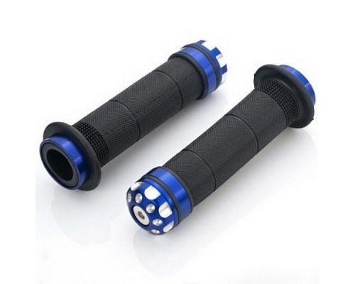 2 X 7/8"(22mm) Universal Motorcycle Parts Enduro Dual Sport Bike MX Motocross Aluminum & Soft Rubber Gel Handlebar Handle bar Grips (18#) Fit For Yamaha FJ1200 nur ohne ABS alle