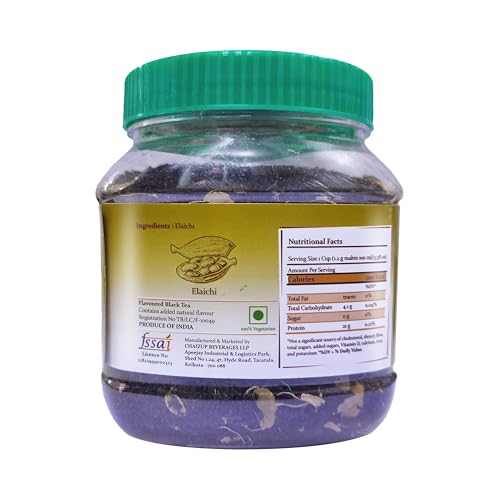 Image of Chaizup Premium CTC Elaichi Tea | Strong & Aromatic Loose Leaf Cardamom Chai | 1kg Pack | Boosts Immunity | Supports Metabolism | Relieves Stress | 100% Natural (250g)