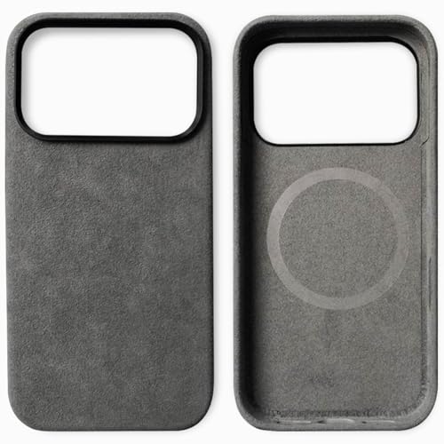 IPhone 17 / 17 Air/17 Pro / 17 Pro Max p AJ^[ XG[h P[X, C^AnhCh tbv v~AJo[, ^ y ϏՌ, MagSafeZpɑΉ CX[d݊(Gray,1