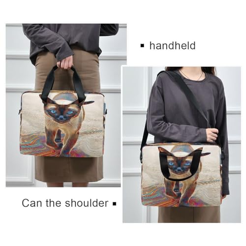 Funda para laptop 15.6" con asas y correa miniatura 7