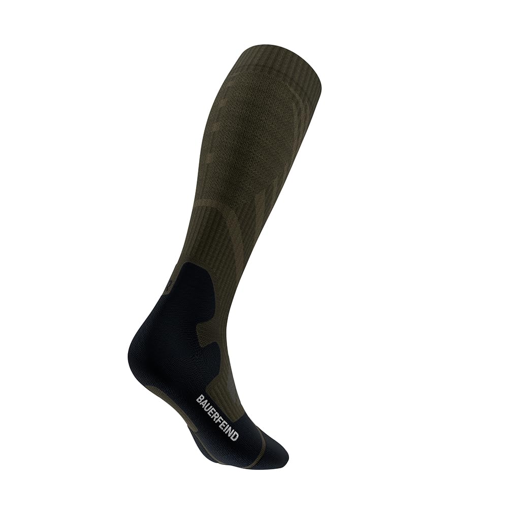 BAUERFEIND Wandersocken Outdoor Performance Mid Cut Socks“ für Outdooraktivitäten wie Wandern (Trekking, Hiking), 1 Paar Sportsocken aus Wolle (Merino)