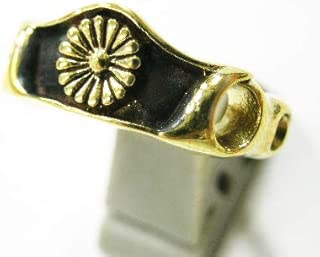 菊紋ブラスリング 15号 23号 戦艦 大和 三笠 艦首 艦これ 武蔵 金剛 比叡 榛名 霧島 扶桑 長門 山城 伊勢 日向 陸奥 加賀 赤城