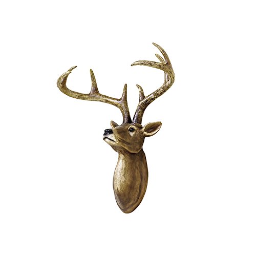 Preisvergleich Produktbild Hirsch Eliot Wand-Objekt braun 58 cm