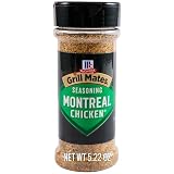 McCormick® Grill Mates® Montreal Chicken® Seasoning, Zesty Blend of Garlic...