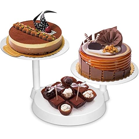 Soporte de Tartas Uten de 3 Niveles para Decoración y Exhibición de Pasteles Cover