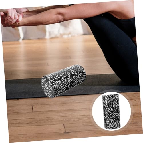 Rodillo de espuma ligero para ejercicio, masaje muscular y columna vertebral, para espalda y cuerpo completo, material de alta densidad, portátil, herramienta fitness para circulación y flexibilidad (30 x 15 cm) miniatura 5