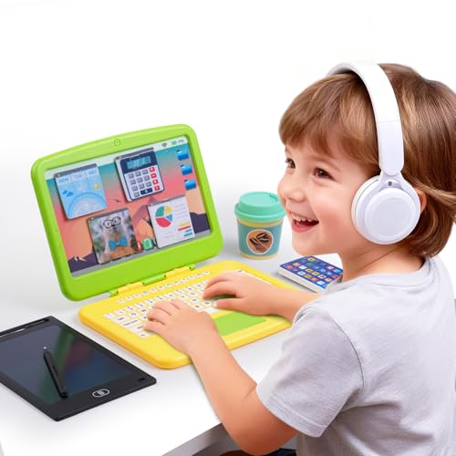 Lullulii Kids Pretend Play Home Office Playset,Toddler Pretend Play Toys Set from Home Includes Kids...