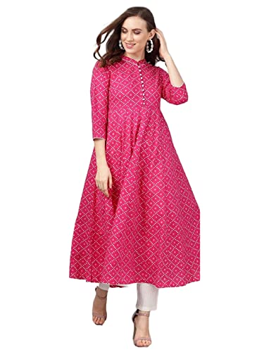 Kurta en polycoton rose pour vos sorties décontractées