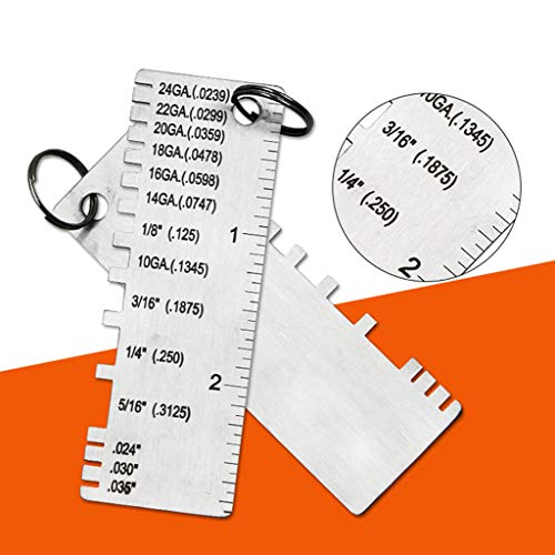 Calibrador de Grosor para Soldadura de Acero Inoxidable miniatura 3