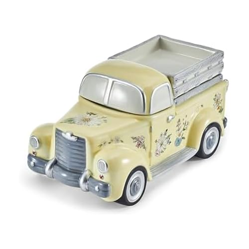 Fitz and Floyd Emi's Garden Vintage Truck Cookie Jar, 13