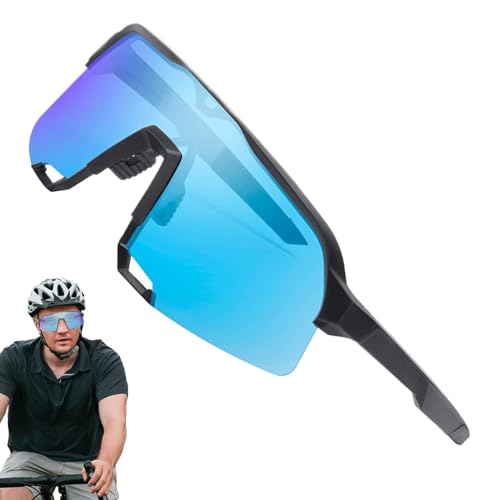 Gafas de sol deportivas | Gafas de sol UV para ciclismo y exterior – Gafas deportivas ligeras para hombre y mujer: para ciclismo, senderismo, deporte y vida cotidiana