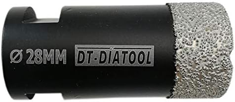 DT-DIATOOL Diamond Drill Bit 20mm Hole Saw for Dry Drilling Tile Porcelain Marble Ceramic Granite