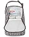 Skip Hop Grab & Go Insulated Breastmilk Cooler and Double Baby-Bottle Bag - Grey Feather