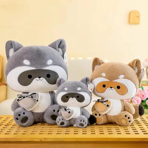 Image of Babique Reccoon Love Buddy Stuffed Plush Animal Soft Toys | Teddy Bear | Ideal for Birthdays & Special Occasions Girls /Boys, Baby Kids - 38 cm (Brown)