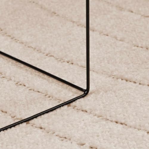 Tapis de salon moderne pour chambre chaleureuse en 200x200