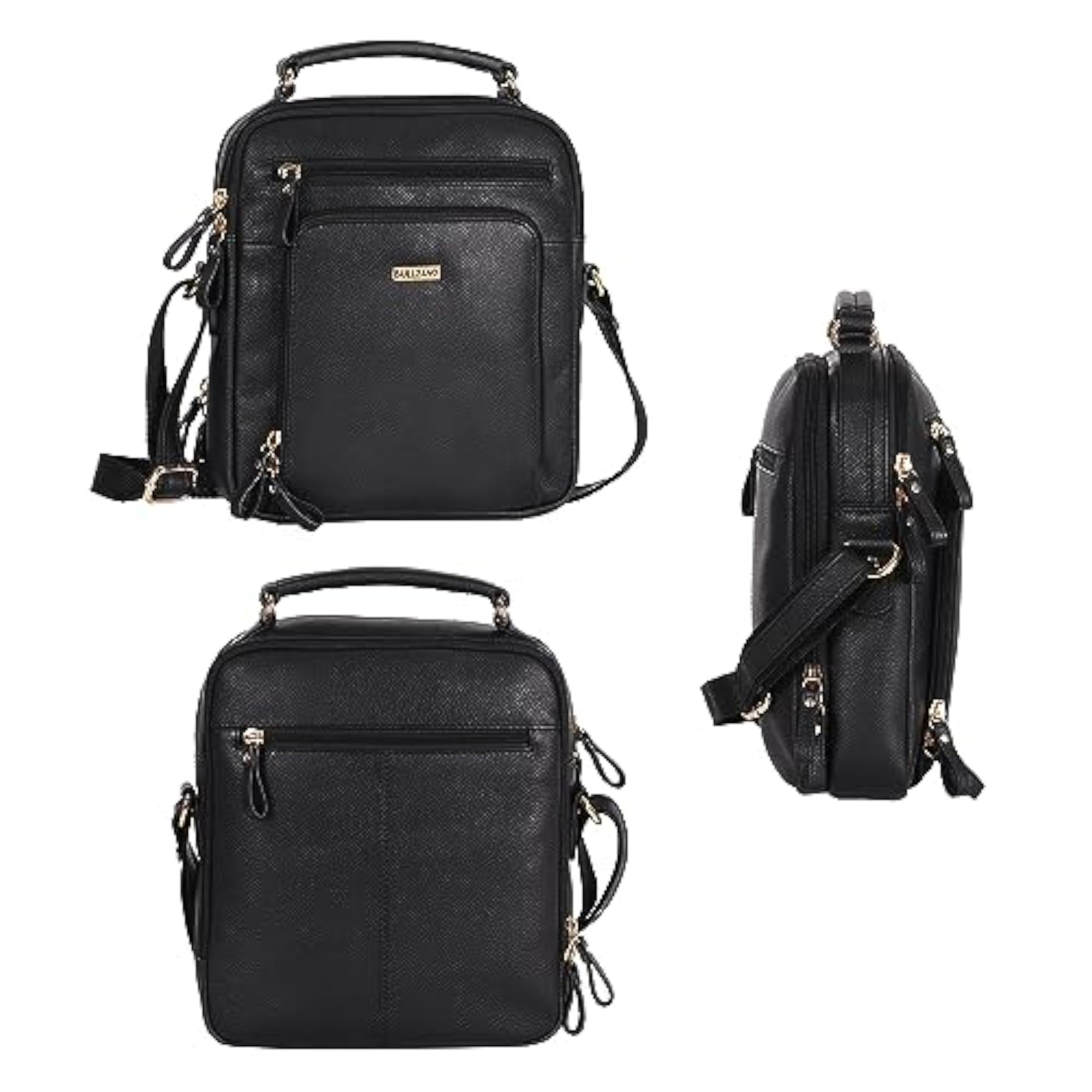 Uno Genuine Leather Crossbody Messenger Bag for Men