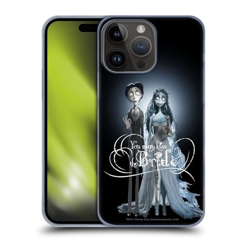 Head Case Designs Officially Licensed Corpse Bride Victor and Emily Key Art Hard Back Case Compatible with Apple iPhone 15 Pro Max