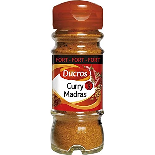 Ducros Curry Mandras Fort 45g (paquete de 3)