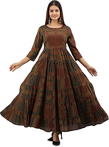 cotton anarkali dress with price