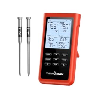ThermoMaven 3000FT Smart Wireless Meat Thermometer with Dual Probes