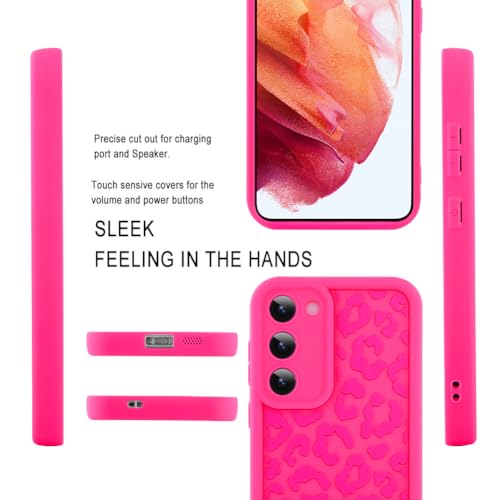 Image of Compatible with Samsung Galaxy S21 Case, Hot Pink