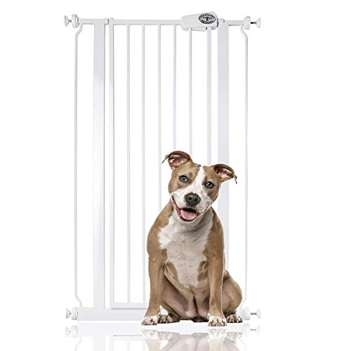 Bettacare Barrera de Seguridad para niño y Mascota (68.5cm - 75cm, blanco) Cover