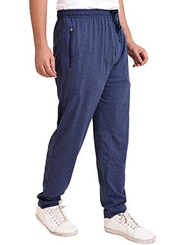 Image of Neo Garments Men's Cotton Solid Regular Fit Trackpants /Jogger /Trouser with Side Pockets