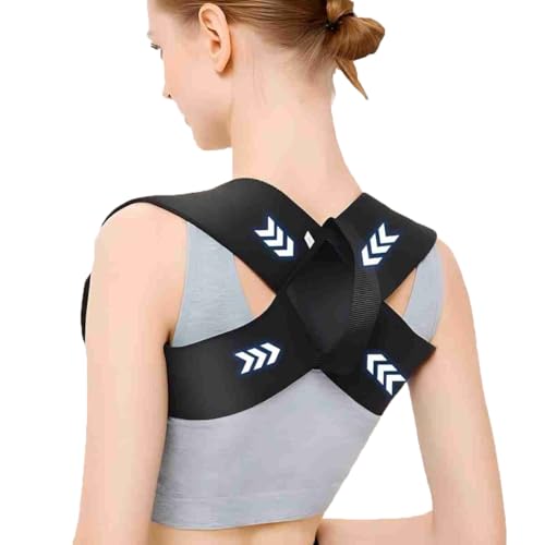iStabo Back Posture Corrector for Women & Men, Kyphosis Relief, Spine Support Brace, Upper Back &