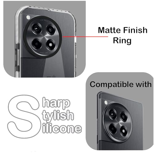 Image of A rtistque Ultra Stylish Back Cover Case for OnePlus 12R 5G | Premium Shockproof TPU | Protective Design | OnePlus 12R 5G Cover - White