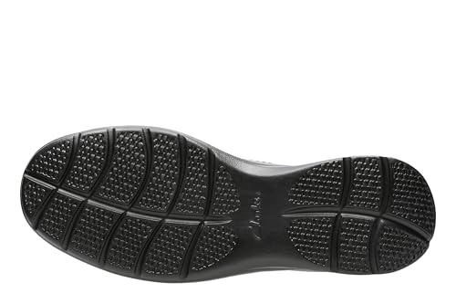 Clarks Cotrell Free Schlupfschuhe für Herren, Schwarz (Black Oily Leather), 41 EU – Ansicht 4