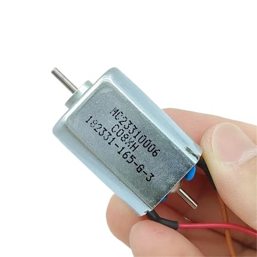 Moteur électrique DC 6V 12V 24V micro moteur double arbre 2mm - 2
