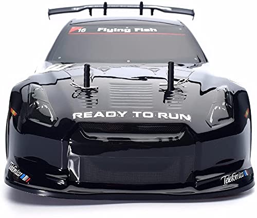 Hsp Hobby Racing Rc Car 94123 Flying Fish 1:10 Large Scale 4Wd 35+ Kmh High Speed Remote Control Two Speed On Road Drift Cars Electric Power Vehicle Toys #TOP3