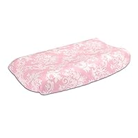 Algopix Similar Product 8 - Pink Damask 100 Cotton Changing Pad