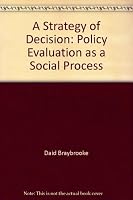 A Strategy of Decision: Policy Evaluation as a Social Process B000U2DJDS Book Cover