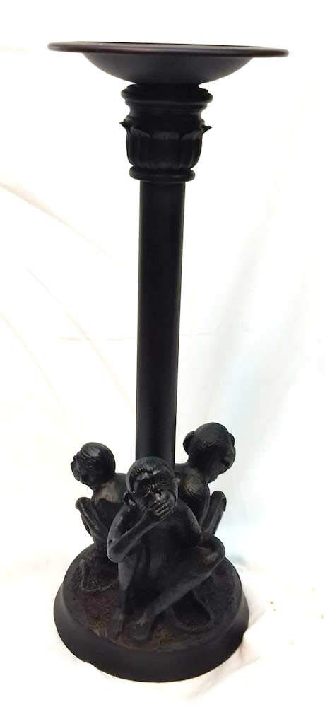 Zest Candle CPZ-134-12 3 x 3 in. Blue Square Pillar Candles -12pcs-Case- Bulk