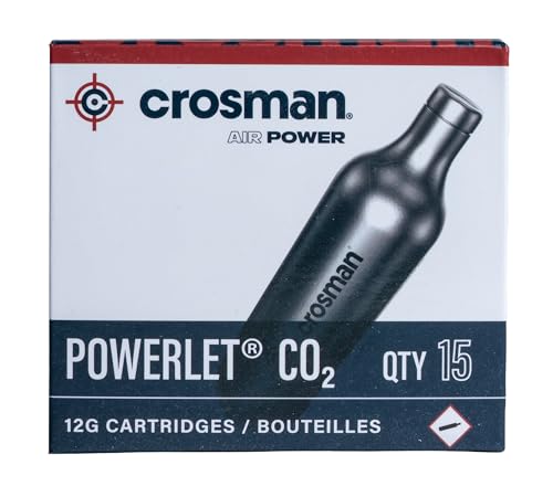 crosman 15-count co2 cartridges for air rifles and air pistols