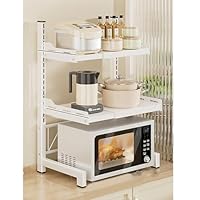 Amazon｜CZLZY レンジ上ラック 3段 キッチンラック 伸縮 幅36～62cm