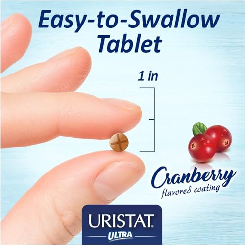 Image of URISTAT Ultra UTI Relief Pack, 1 UTI Test Strip & 12 Pain Relief Tablets (Pack of 3)