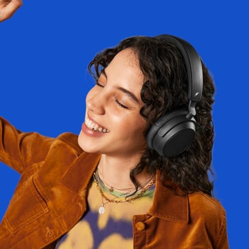 SENNHEISER ACCENTUM Plus Wireless, Hibrit Adaptif ANC, Kablosuz Kulak Üstü Bluetooth Kulaklık, Siyah - Görsel 5