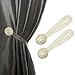 Magnaclips Diamond Curtain Clips, Tiebacks, or holdbacks Set of 2 | No Tools Required